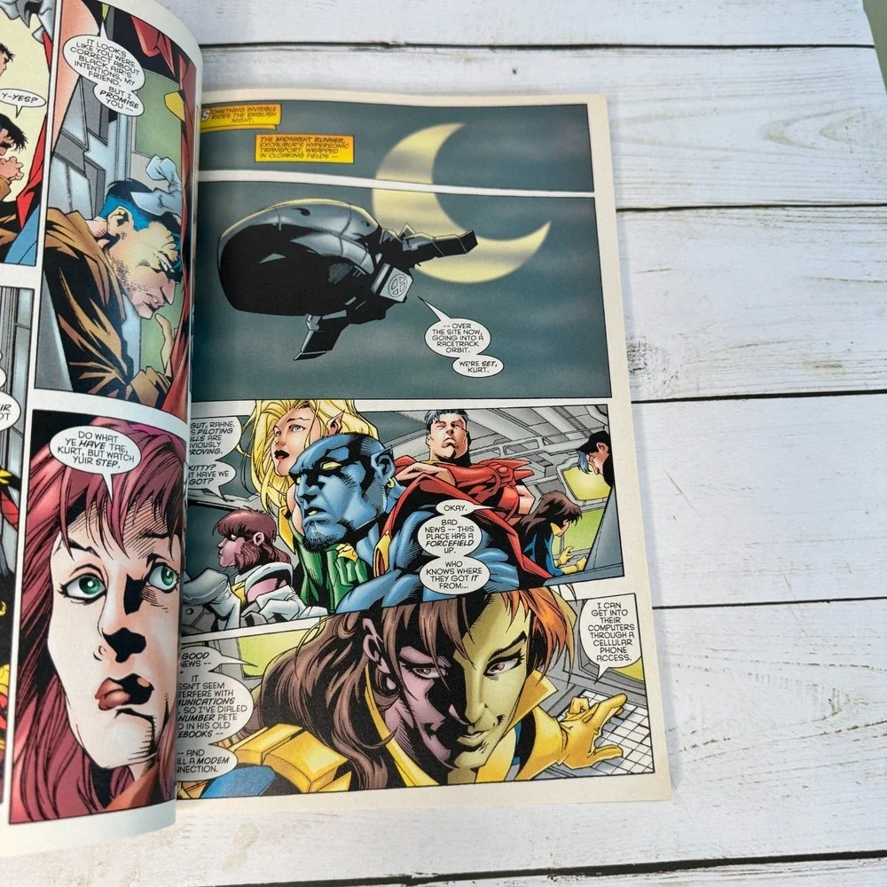 Excalibur Visionaries Warren Ellis Vol 3 Science Fiction Superhero Comic Book‎